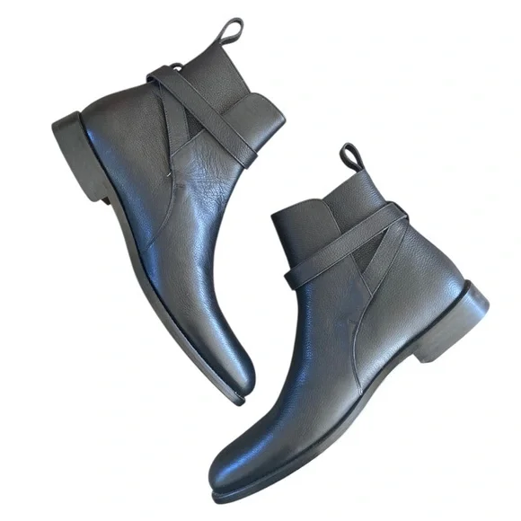 Taft The Dylan Boot New Black Leather Men’s Boots Size 10